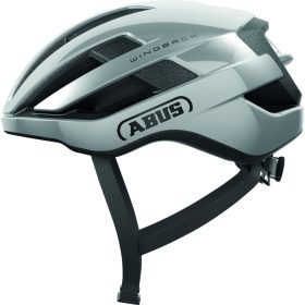   ABUS kerékpáros sport sisak Wingback, In-Mold, gleam silver M (54-58 cm)