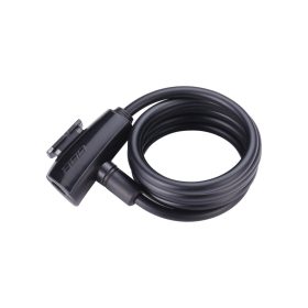   BBB Cycling kerékpáros spirál lakat BBL-61 QuickSafe, 8mmx150cm, fekete