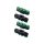 BBB Cycling kerékpáros fékbetét BBS-09E HydroStop, Magura kompatibilis, e-bike kompatibilis, zöld