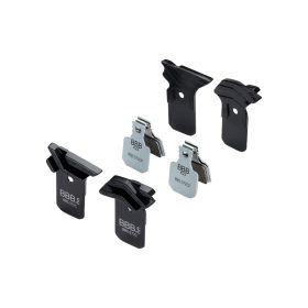   BBB Cycling kerékpáros hűtőbordás tárcsafék betét BBS-372C DiscStop Coolfin, hűtőborda + betét együtt, Magura MT5/7 kompatibilis