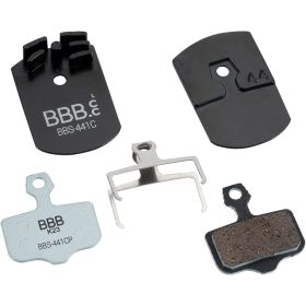   BBB Cycling kerékpáros hűtőbordás tárcsafék betét BBS-441C DiscStop Coolfin, hűtőborda + betét együtt, Avid Elixir kompatibilis