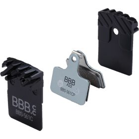   BBB Cycling kerékpáros hűtőbordás tárcsafék betét BBS-561C DiscStop Coolfin, hűtőborda + betét együtt, kompatibilis Shimano Ultregra