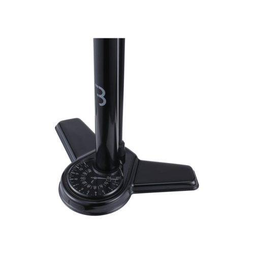 BBB Cycling kerékpáros állópumpa BFP-27 AirSteel, acél, fekete