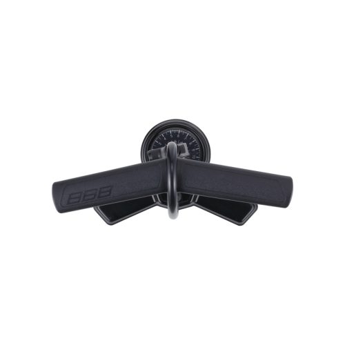 BBB Cycling kerékpáros állópumpa BFP-27 AirSteel, acél, fekete
