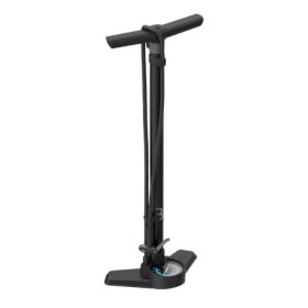   BBB Cycling kerékpáros állópumpa BFP-41 AirSwitch, alumínium és acél, nagy nyomás vagy nagy volumen funkció, fekete