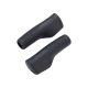BBB Cycling kerékpáros markolat BHG-100 Mamba 130mm, tenyértámaszos, csavaros, fekete
