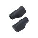 BBB Cycling kerékpáros markolat BHG-102 Mamba 92mm, tenyértámaszos, csavaros, fekete/sötét szürke
