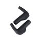 BBB Cycling kerékpáros markolat BHG-125 KingComfort 130mm, tenyértámaszos, csavaros, kormányszarvval, fekete