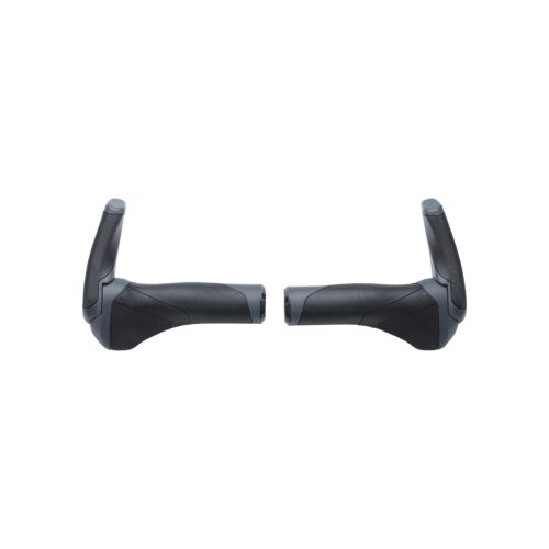 BBB Cycling kerékpáros markolat BHG-87 ErgoStyleSet, 133mm, tenyértámaszos, csavaros, kormányszarvval, fekete/szürke