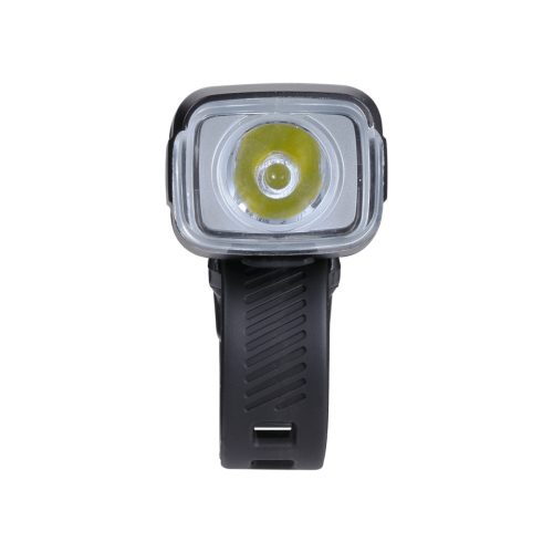 BBB Cycling kerékpáros első lámpa BLS-130 NanoStrike, 400 lumen, 6 mód, micro USB tölthető 1000mAh akku, gumis felfogatással