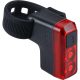 BBB Cycling kerékpáros hátsó lámpa BLS-145 Salute, 8 lumen, 4mód, micro USB tölthető 300 mAh akku, gumis felfogatással