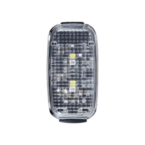 BBB Cycling kerékpáros első/hátsó lámpa BLS-149 SpotDuo, 20 lumen, 2x2 mód (első és hátsó lámpaként is használható), micro USB tölthető 300 mAh akku, gumis felfogatással