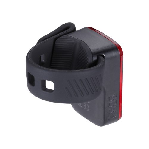 BBB Cycling kerékpáros hátsó lámpa BLS-152 Spark 2.0, 10 lumen, 4mód, USB C tölthető 300 mAh akku, gumis felfogatással