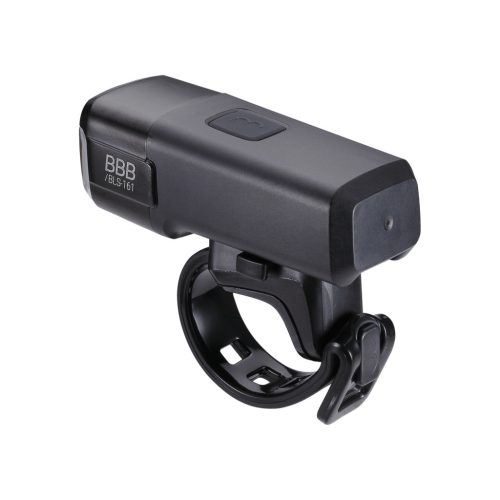 BBB Cycling kerékpáros első lámpa BLS-161 NanoStrike, 600 lumen, 6 mód, micro USB tölthető 2000mAh akku, gumis felfogatással