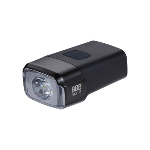 BBB Cycling kerékpáros első lámpa BLS-161 NanoStrike, 600 lumen, 6 mód, micro USB tölthető 2000mAh akku, gumis felfogatással