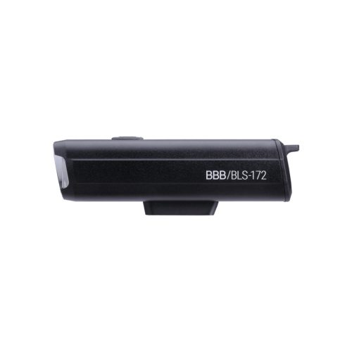 BBB Cycling kerékpáros első lámpa BLS-172 StrikeDuo, 1600 lumen, 7 mód, USB-C tölthető 5200 mAh akku, gumis felfogatással, távirányító kompatibilis (BLS-179)