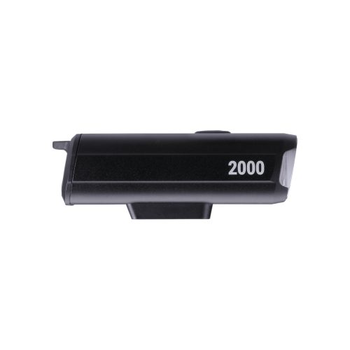 BBB Cycling kerékpáros első lámpa BLS-173 StrikeDuo, 2000 lumen, 7 mód, USB-C tölthető 6700 mAh akku, gumis felfogatással, távirányítóval a csomagban (BLS-179)
