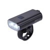 BBB Cycling kerékpáros első lámpa BLS-173 StrikeDuo, 2000 lumen, 7 mód, USB-C tölthető 6700 mAh akku, gumis felfogatással, távirányítóval a csomagban (BLS-179)