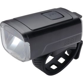   BBB Cycling kerékpáros első lámpa BLS-230 Stud50, 200 lumen, 4 mód, micro USB tölthető 2500 mAh akku, gumis felfogatással