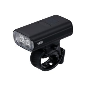   BBB Cycling kerékpáros első lámpa BLS-263i NanoStrike 1000i, 1000 lumen, 7 mód, USB-C tölthető akku, gumis felfogatás, visszajelzővel, távirányító kompatibilis (BLS-179/178i)