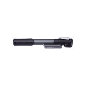   BBB Cycling kerékpáros minipumpa BMP-57 WindGun S, alu test, 250 mm, nyomásmérővel, max 8 bar, szürke