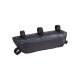 BBB Cycling kerékpáros  táska bikepackinghez BSB-142S Middle Mate, vázra, 3liter, vízálló