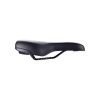 BBB Cycling kerékpáros nyereg BSD-111 SportPlus, unisex, aktív testtartáshoz ajánlott, emlékező szivacsos, 170mm széles, fekete