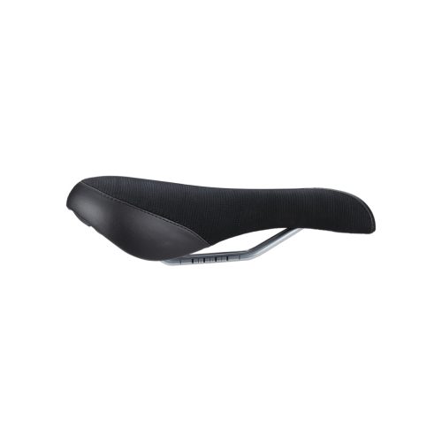 BBB Cycling kerékpáros nyereg BSD-12 MultiDensity, férfi, laza kerékpározási testtartáshoz, 170mm széles, fekete