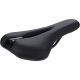 BBB Cycling kerékpáros nyereg BSD-137 SportComfort 2.0, unisex, sportos kerékpározási testtartáshoz, 165mm széles, fekete