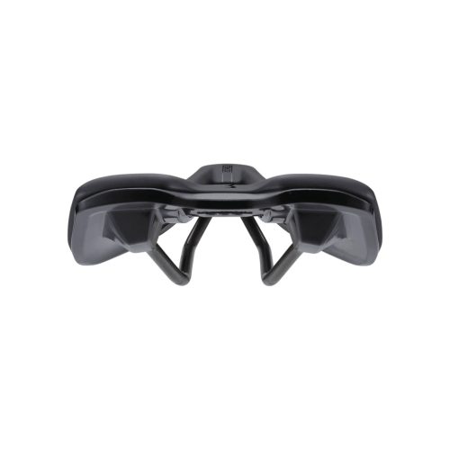 BBB Cycling kerékpáros nyereg BSD-142 Echelon, unisex, sportos kerékpározási testtartáshoz, 155mm széles, fekete