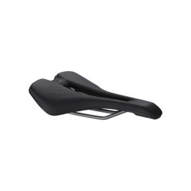   BBB Cycling kerékpáros nyereg BSD-143 Echelon, unisex, sportos kerékpározási testtartáshoz, 165mm széles, fekete