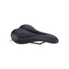 BBB Cycling kerékpáros nyereg BSD-67 LadySport, női, verseny és sportos kerékpározási testtartáshoz, 162mm széles, fekete