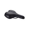 BBB Cycling kerékpáros nyereg BSD-92 Meander Active, unisex, aktív kerékpározási testtartáshoz, 185mm széles, fekete