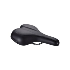  BBB Cycling kerékpáros nyereg BSD-92 Meander Active, unisex, aktív kerékpározási testtartáshoz, 185mm széles, fekete