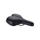 BBB Cycling kerékpáros nyereg BSD-92 Meander Active, unisex, aktív kerékpározási testtartáshoz, 185mm széles, fekete