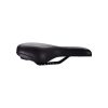 BBB Cycling kerékpáros nyereg BSD-92 Meander Active, unisex, aktív kerékpározási testtartáshoz, 185mm széles, fekete