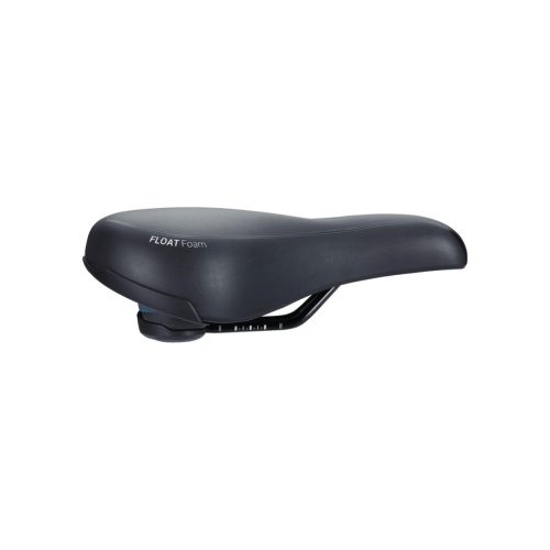 BBB Cycling kerékpáros nyereg BSD-93 Meander Relaxed, unisex, laza kerékpározási testtartáshoz, 205mm széles, fekete