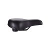 BBB Cycling kerékpáros nyereg BSD-94 Meander Upright, unisex, kiegyenesedett kerékpározási testtartáshoz, 225mm széles, fekete