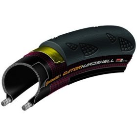   Continental országúti kerékpáros külső gumi 23-622 GatorHardshell 700x23C fekete/fekete, DuraSkin