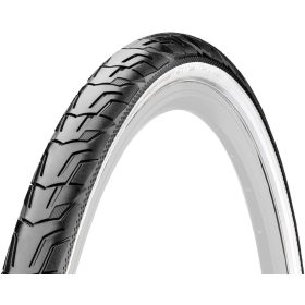   Continental kerékpáros külső gumi 42-622 Ride City 28x1,6 fekete/fehér, reflektoros