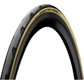  Continental országúti kerékpáros külső gumi 25-622 Grand Prix 5000 700x25C fekete/krém, hajtogathatós