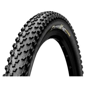   Continental MTB kerékpáros külső gumi 58-584 Cross King ShieldWall 27,5x2,3, hookless felni kompatibilis, tubeless ready, fekete/fekete, Skin hajtogathatós