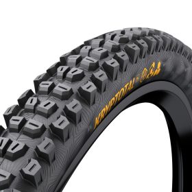   Continental MTB kerékpáros külső gumi 65-584 Kryptotal-R Enduro Soft 27,5x2,6, hookless felni kompatibilis, tubeless ready, fekete/fekete, hajtogathatós, hátra