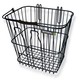   Basil hátsó kosár Bottle Basket, csomagtartóra akasztható, fekete