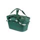 Basil hátsó kosár Flair Carry All Rear Basket, MIK 2.0 adapterrel (TBA 70173), zöld