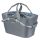 Basil hátsó kosár 2day Carry All Rear Basket, MIK 2.0 adapterrel (TBA 70173), szürke (TBA 11248 utódja)