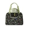 Basil egyoldalas táska Wanderlust Carry All, Hook ON, mintás charcoal fekete