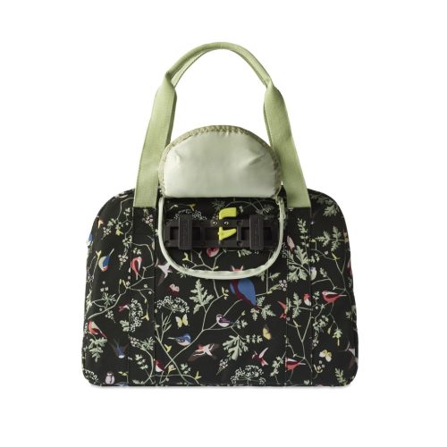 Basil egyoldalas táska Wanderlust Carry All, Hook ON, mintás charcoal fekete