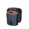 Basil dupla táska Miles Double Bag, Universal Bridge System, fekete szürke