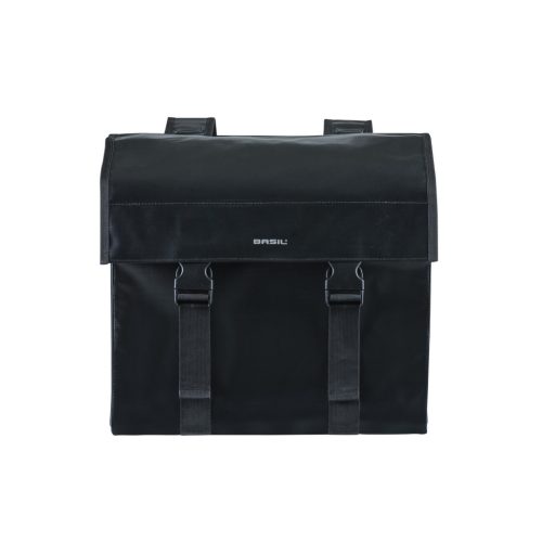 Basil dupla táska Urban Load Double Bag, Universal Bridge System, fekete